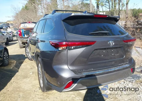 2022 Toyota Highlander Platinum z USA, uszkodzony, nr VIN 5TDFZRBH3NS232801